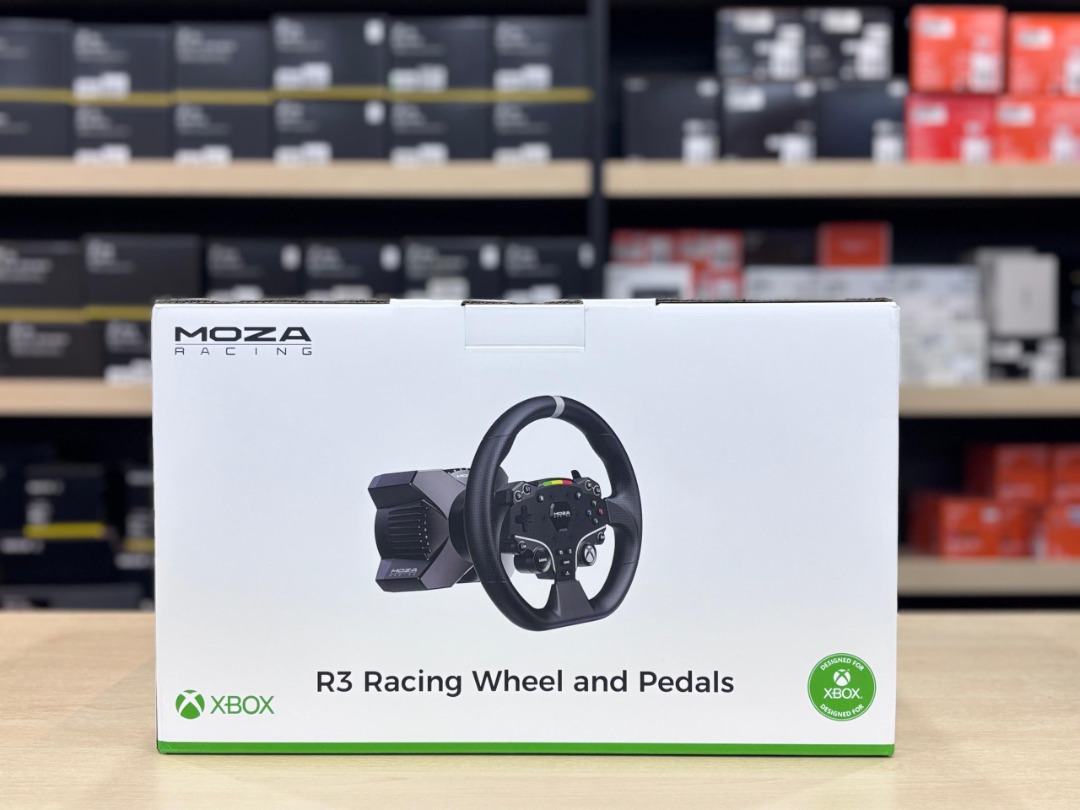 MOZA RACING R3 Racing Simulator Bundle | R3 Base | ES Wheel | SR-P Lite ...