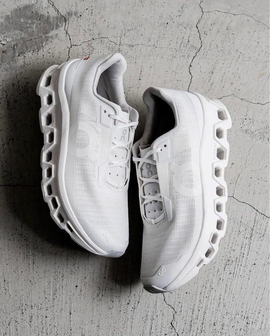 On Running Cloudmonster Void All White (Category: Sneakers) located in Manila. Submitted by solefindsphilippines (Listing ID 1370540267, Image 2). Description: On Running Cloudmonster Void All White Available Sizes: 7/ 7.5/ 8/ 8.5/ 9/ 9.5/ 10/ 10.5/ 11/ 11.5/ 12/ 12.5/ 13 Men’s 5/ 5.5/ 6/ 6.5/ 7/ 7.5/ 8/ 8.5/ 9/ 9.5/ 10 Women’s Price: 9,499 to 9,999 only Brand new All of our items are 100% Authentic/ Legit/ Original How to Order? Message us now!�