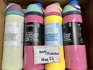 Onhand Owala 24 oz Target Exclusive ( Bubblegum burst, Confetti & High Noon)