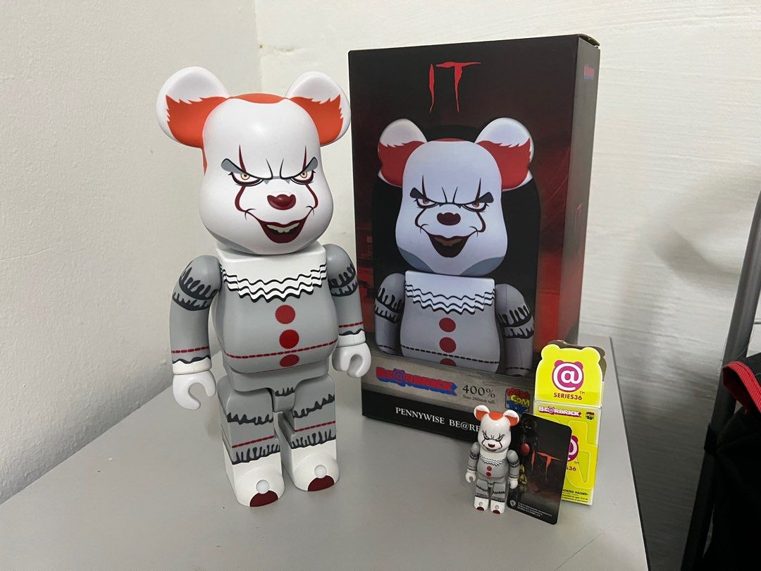 PennyWise Bearbrick 400% only, Toys & Collectibles, Figurines 