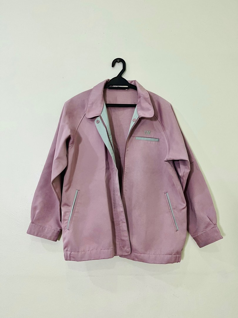 Abstract Pink Women's Bomber Premium Jacket main image 0