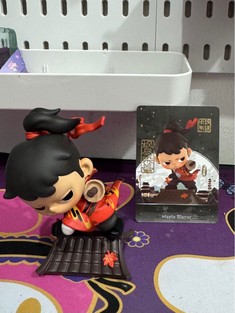 Popmart Matchless 14th Anniversary Kubo Maple Slayer (Category: Designer & Blind Box Toys) located in Dagupan City. Submitted by rzqueen.thriftshop (Listing ID 1370481891, Image 2). Description: ❗️no box ❗️good as new ❗️serve as display only.