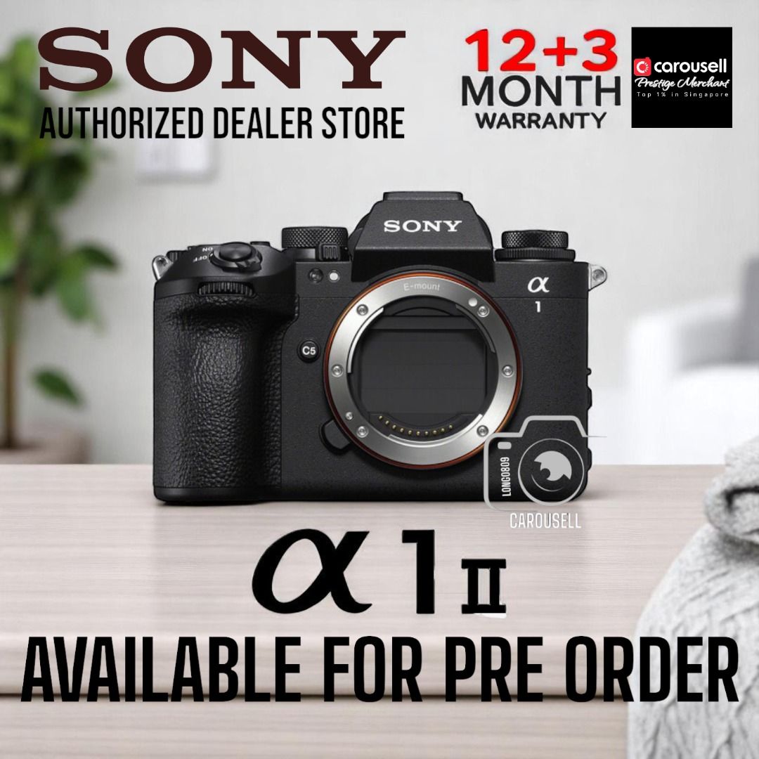 🎉PRE ORDER NOW🎉Sony a1 II A1M2 A1 M2 A1 M II A1 MII