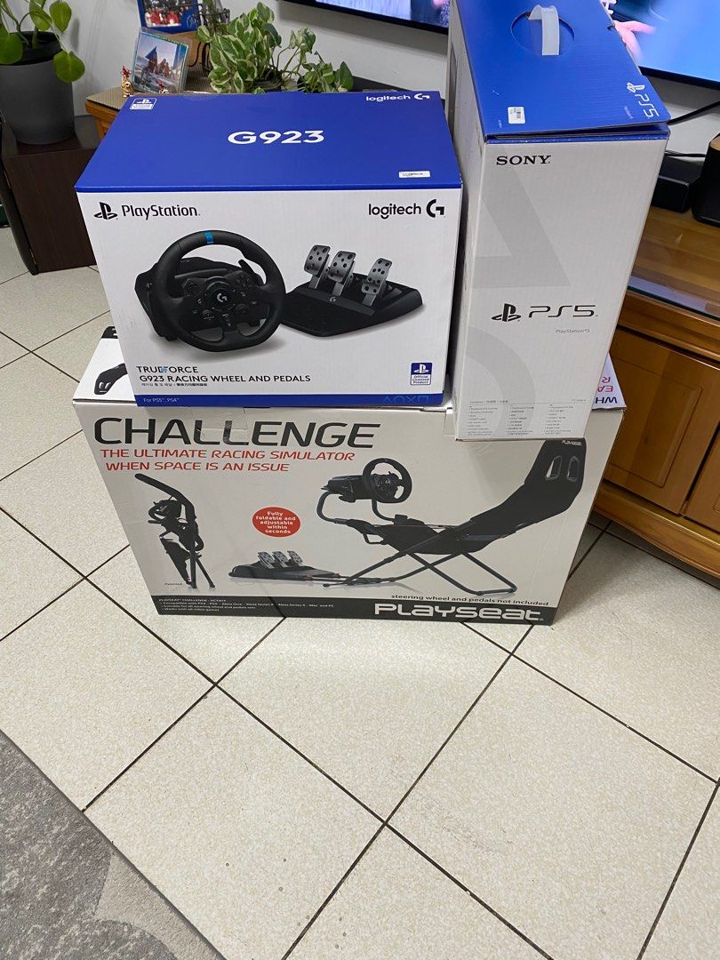 由 o925125555 (刊登 ID 1370549098，圖片 2) 提交，位於 新北市 (New Taipei) 的 PS5 (類別：PlayStation)，說明：2023f1遊戲 2023pS5主機 方向盤 賽車椅。