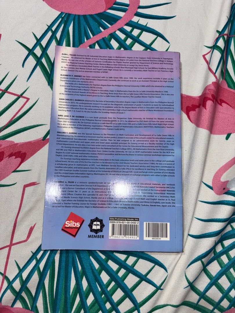 REALISTIC MATH 9 (Category: Textbooks) located in Manila. Submitted by arieldomingo97 (Listing ID 1370600163, Image 2). Description: .