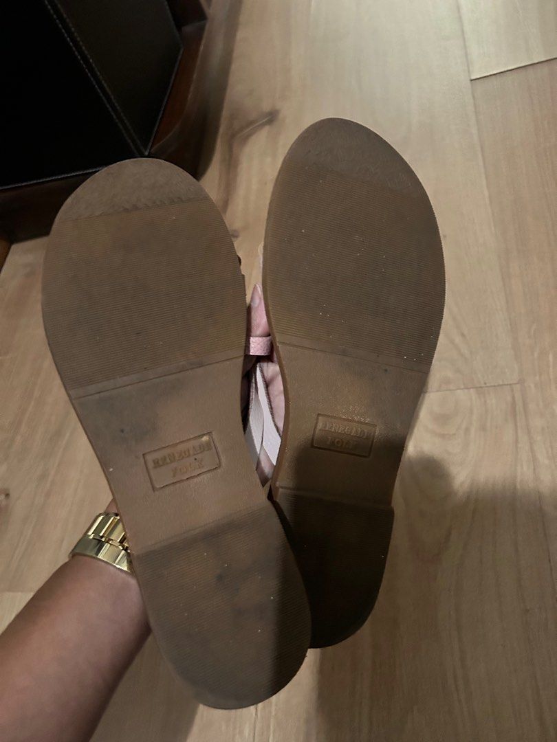 Renegade Folk Blush Pink Sandals (Category: Flats & Sandals) located in Taguig. Submitted by nesafisha (Listing ID 1370477726, Image 3). Description: Super cute strappy sandals Genuine Leather Size 9 .