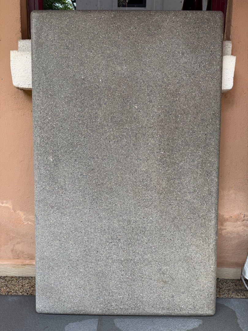 Solid marble kitchen table top (Category: Other Kitchenware & Tableware) located in Kuala Lumpur. Submitted by comelliao (Listing ID 1370449623, Image 1). Description: 109cm x 67cm x 4cm.