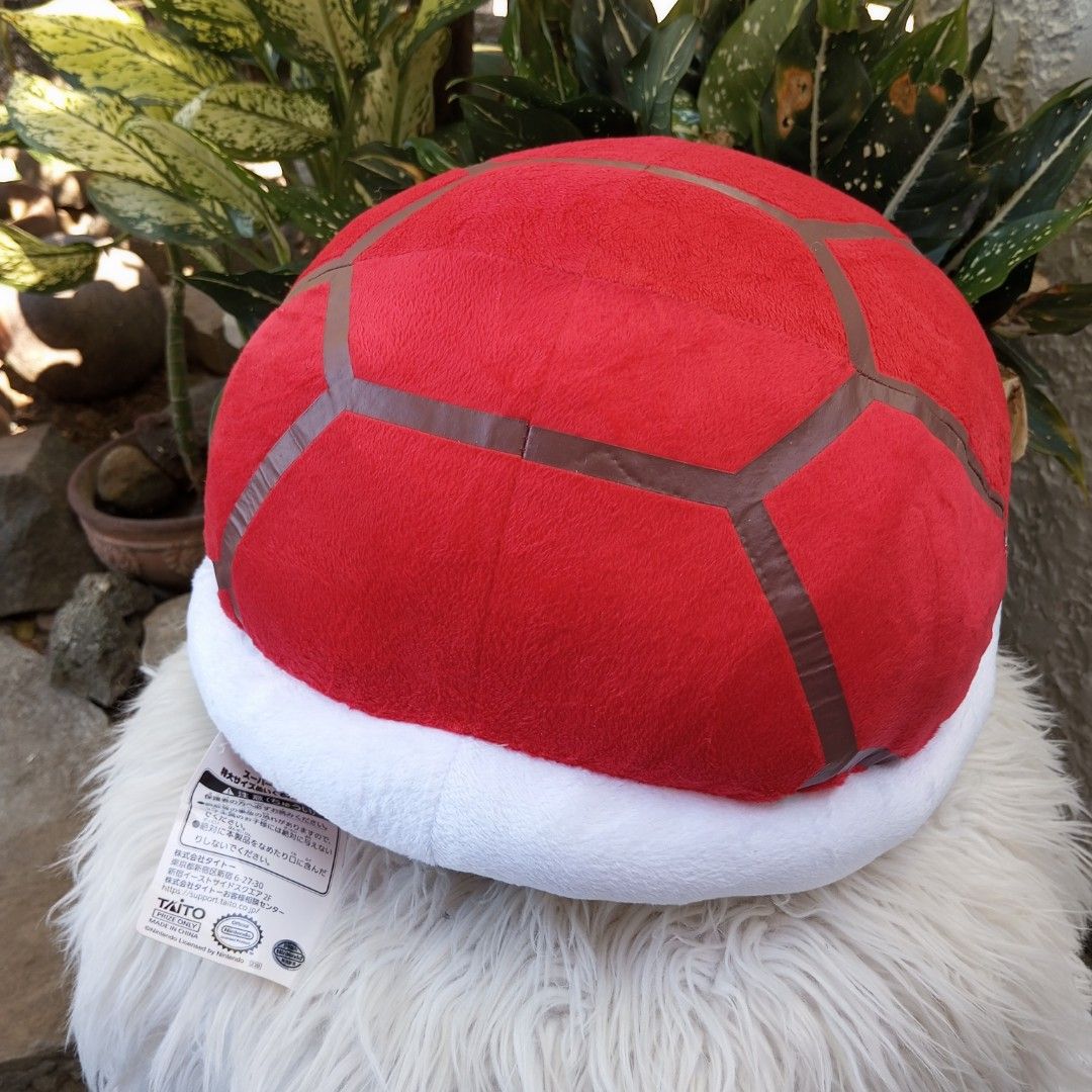 Super Mario Bros Red Koopa Shell Plush Toy, Hobbies & Toys, Toys ...