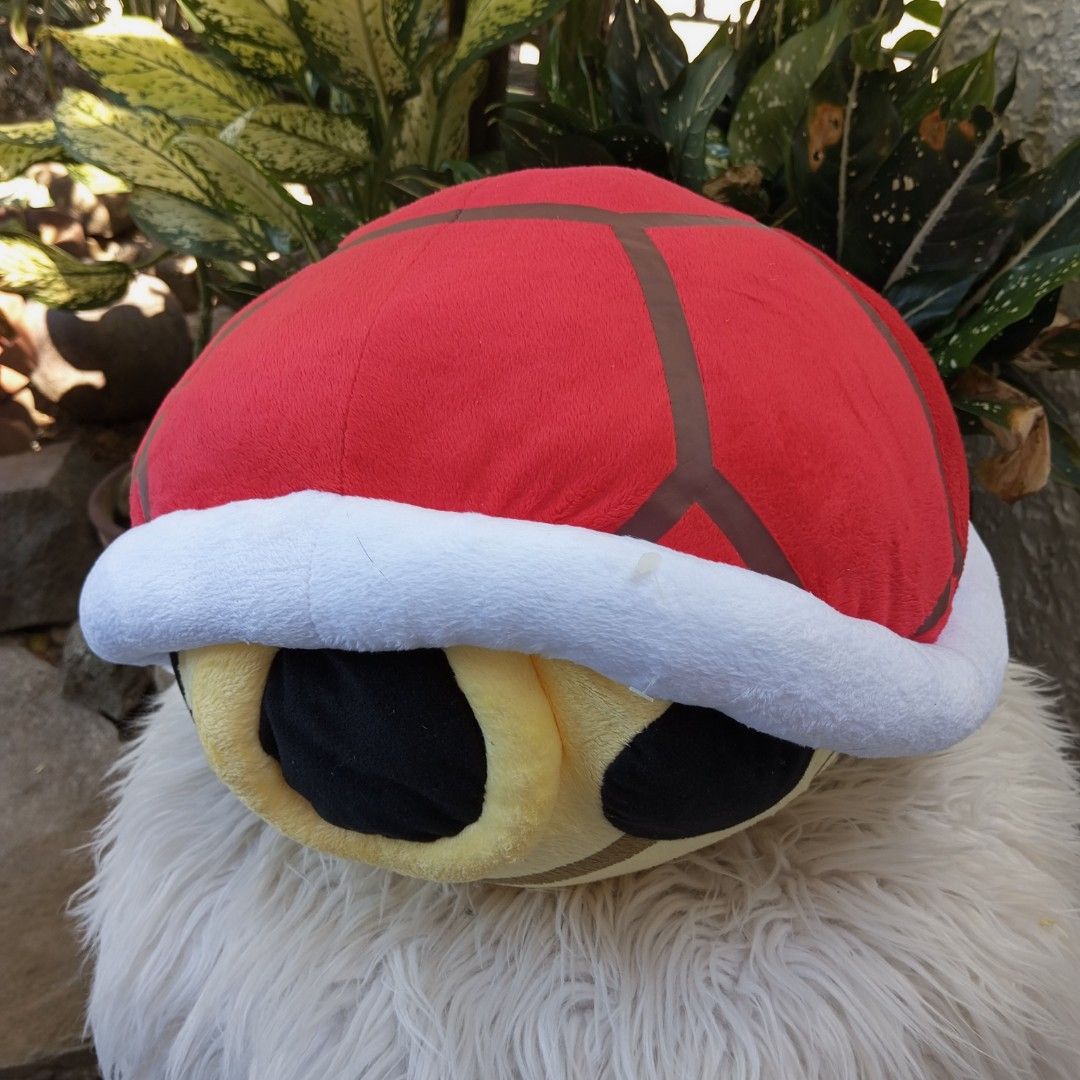 Super Mario Bros Red Koopa Shell Plush Toy, Hobbies & Toys, Toys ...
