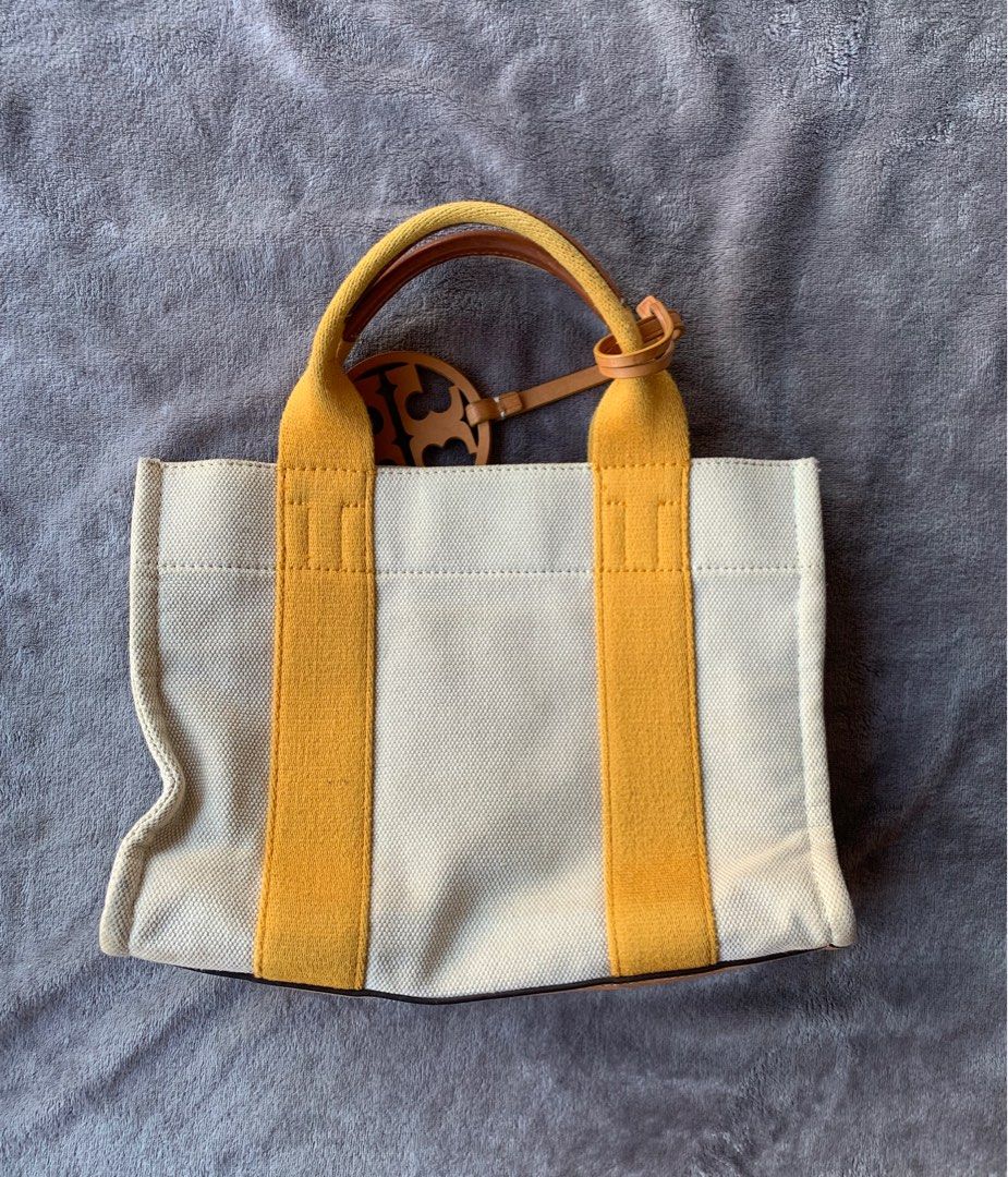 Tory Burch Miller 2 Canvas Mini Tote (Category: Luxury Bags & Wallets) located in General Trias. Submitted by zrchustle.604 (Listing ID 1370513014, Image 3). Description: Missing sling Original Tory Burch.