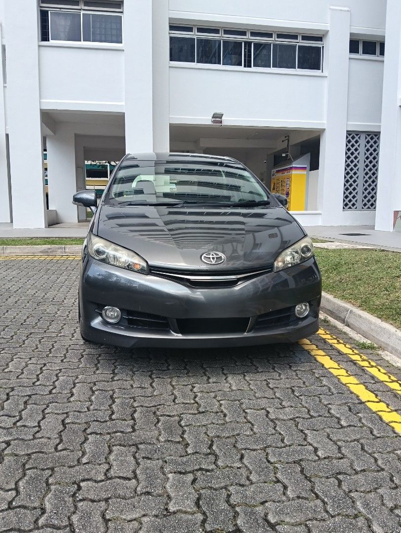 Toyota Wish 1.8 Standard CVT (A) (Category: Used Cars) located in Singapore. Submitted by ivan9625 (Listing ID 1370527323, Image 1). Description: Airbags, ABS, reliable 1.8L inline 4 cylinder DOHC VVTI valve Matic engine, CVT auto, traction control, keyless start/stop. View specs of the Toyota Wish (2009-2018) Accessories Leather seats, sports rims, touch screen audio player, Bluetooth, reverse camera. NO DEALERS THANKS. WILL IGNORE..