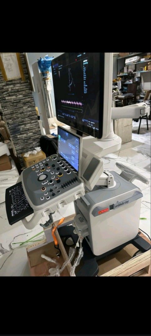 Ultrasound Machine Mindray DC-60 (Category: Medical Supplies & Tools) located in Angeles City. Submitted by ryainramos (Listing ID 1370479834, Image 2). Description: 3 probes.