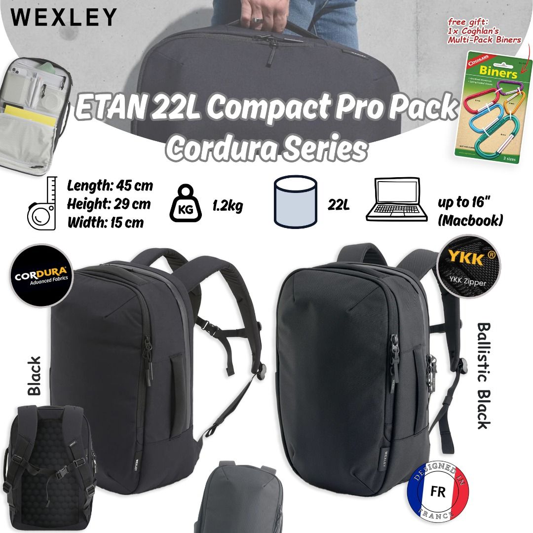ウェクスレイETAN 22L Compact Pro Pack WEXLEY - Etan Compact Business Pack