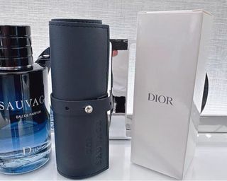 現貨- Dior Sauvage 香水 皮革包裝 迪奧男士曠野香水保護套629700744258591121