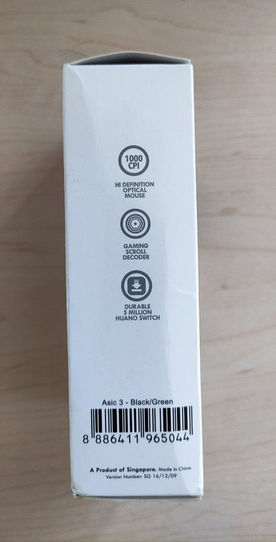 Alcatroz ASIC3 wired optical mouse63205309547011112