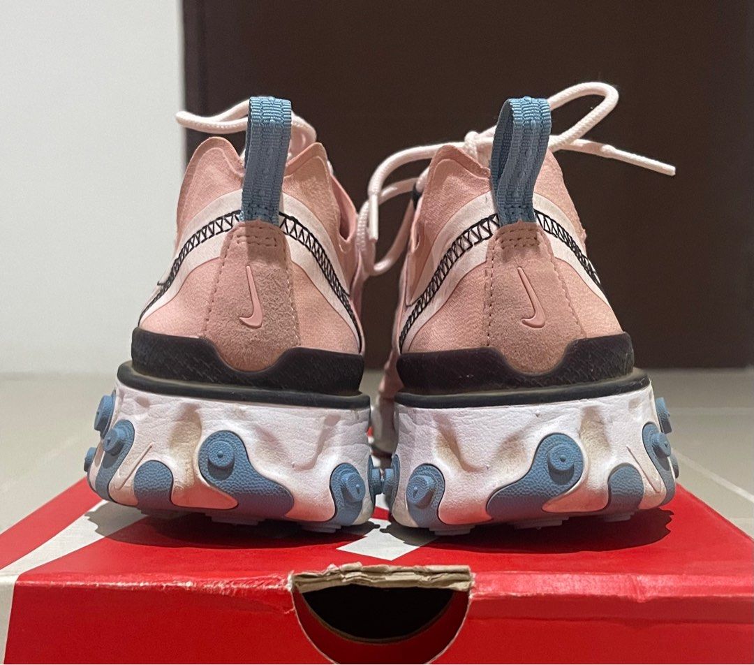 Authentic Nike React Element 55 (US 7.5 Women) (Category: Sneakers) located in Las Pinas. Submitted by kayebee17 (Listing ID 1370741776, Image 2). Description: With box. Size 7.5.