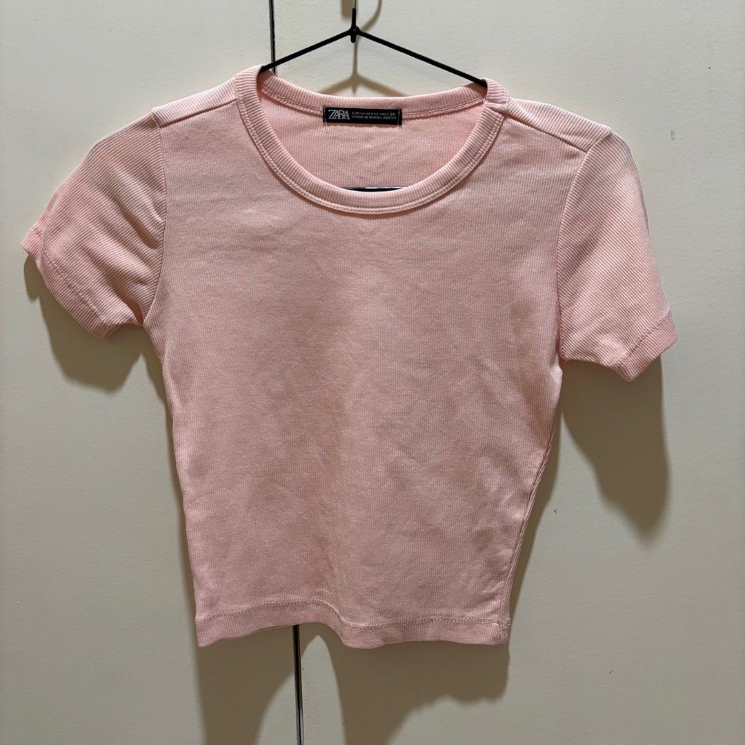 Basic Tops (Category: Shirts) located in Rizal. Submitted by declutteredthingz (Listing ID 1370656662, Image 1). Description: Pink Zara (S)- 100 Navy Top (S)- 80 Maria&Mary (S)- 150 Mera Top (M) Bnew- 150 White Double Lined- 20.