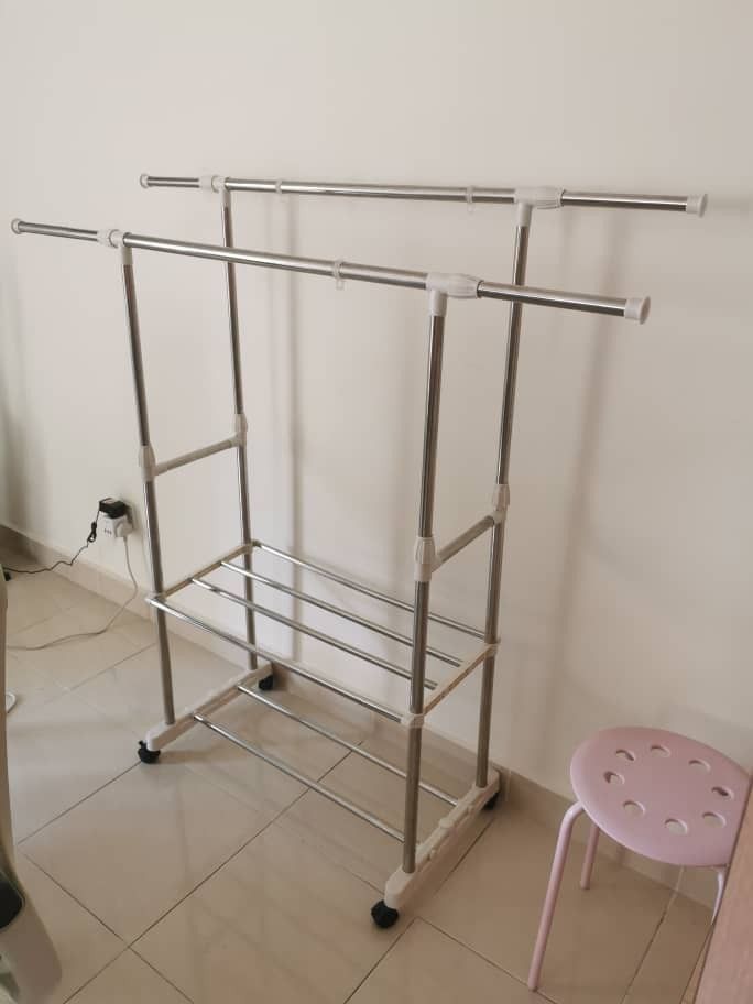 Cloth Rack (Category: Other Home Furniture) located in Kuala Lumpur. Submitted by huipeng1 (Listing ID 1370788607, Image 1). Description: Perfect condition..