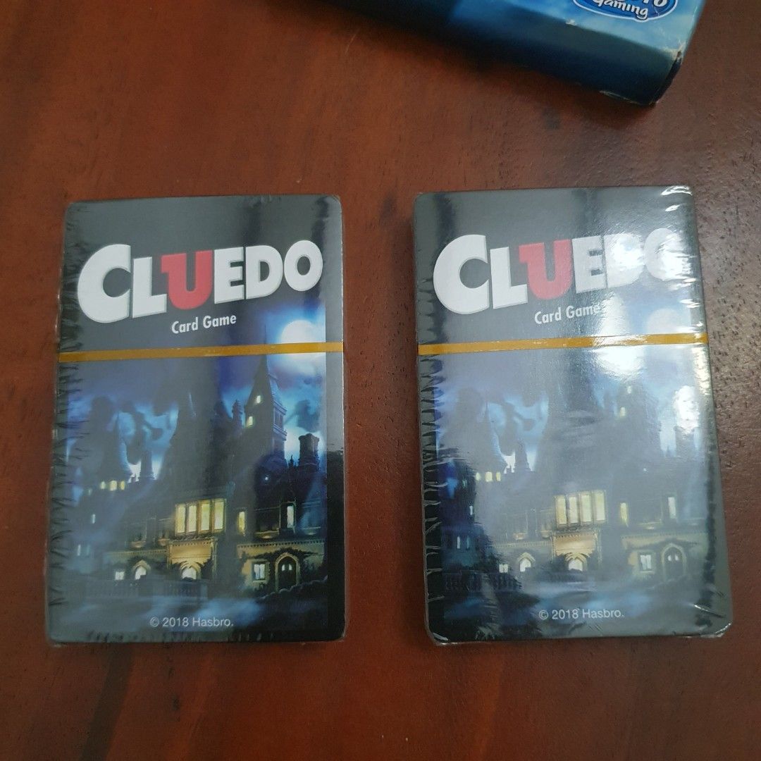 Cluedo card game Hashbro Gaming Clues (Category: Board Games & Puzzles) located in Paranaque City. Submitted by cobien (Listing ID 1370779148, Image 3). Description: brand new box is dented.