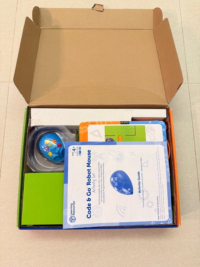 Code & go Robot Mouse Activity Set Learning Resources (Category: Educational & Learning Toys) located in Singapore. Submitted by midoki (Listing ID 1370744235, Image 4). Description: Learning resources code & go robot mouse activity set RRP: $105 DEVELOPS Critical Thinking, Coding Skills and Problem Solving As kids learn to program they build key skills that include critical thinking, problem solving, sequencing, and programming fundamentals Colb