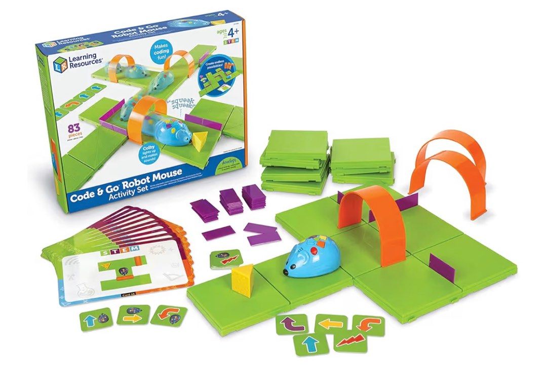 Code & go Robot Mouse Activity Set Learning Resources (Category: Educational & Learning Toys) located in Singapore. Submitted by midoki (Listing ID 1370744235, Image 1). Description: Learning resources code & go robot mouse activity set RRP: $105 DEVELOPS Critical Thinking, Coding Skills and Problem Solving As kids learn to program they build key skills that include critical thinking, problem solving, sequencing, and programming fundamentals Colb