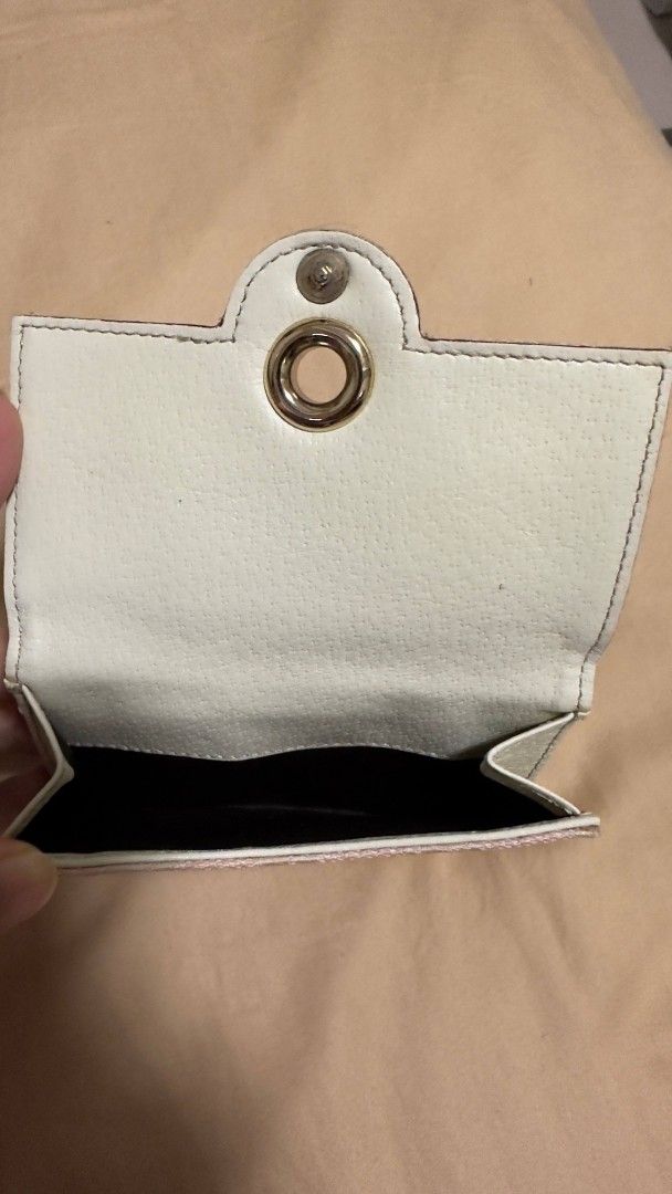 Compact Wallet (Category: Luxury Bags & Wallets) located in Pasig City. Submitted by enviqueen_shop (Listing ID 1370760019, Image 2). Description: Authentic Gucci compact wallet.