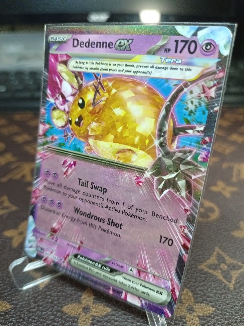 #1 Dedenne ex - 093/193 Ultra Rare (Paldea Evolved) Pokemon Card 2023 ...