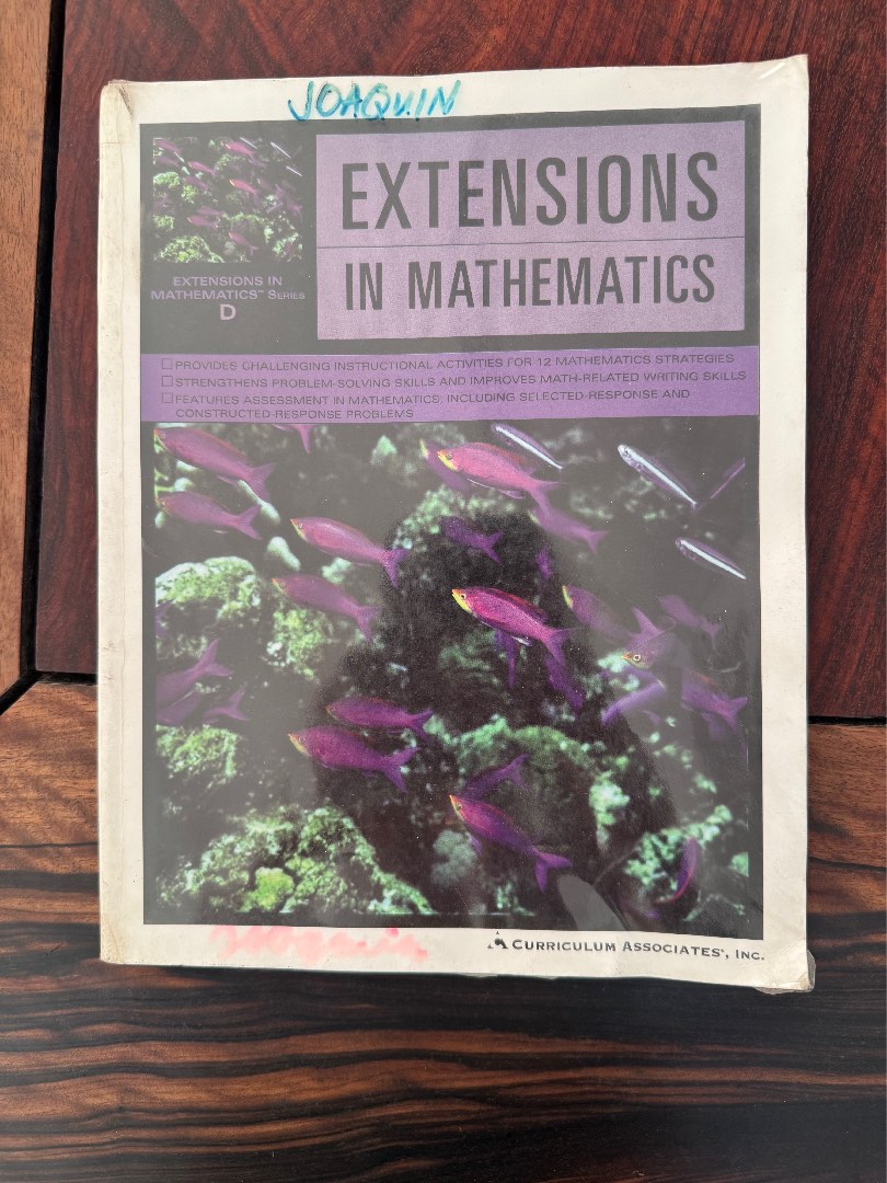 Extensions in Mathematics Series D, Hobbies & Toys, Books & Magazines ...
