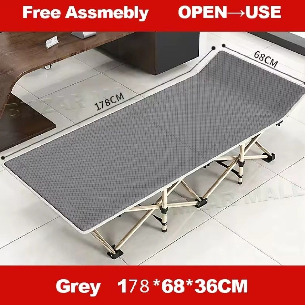 Foldable Bed | Portable Bed | Collapsible Bed Frame | Folding Sleeping ...
