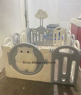 Hippo playpen (12 panels)
