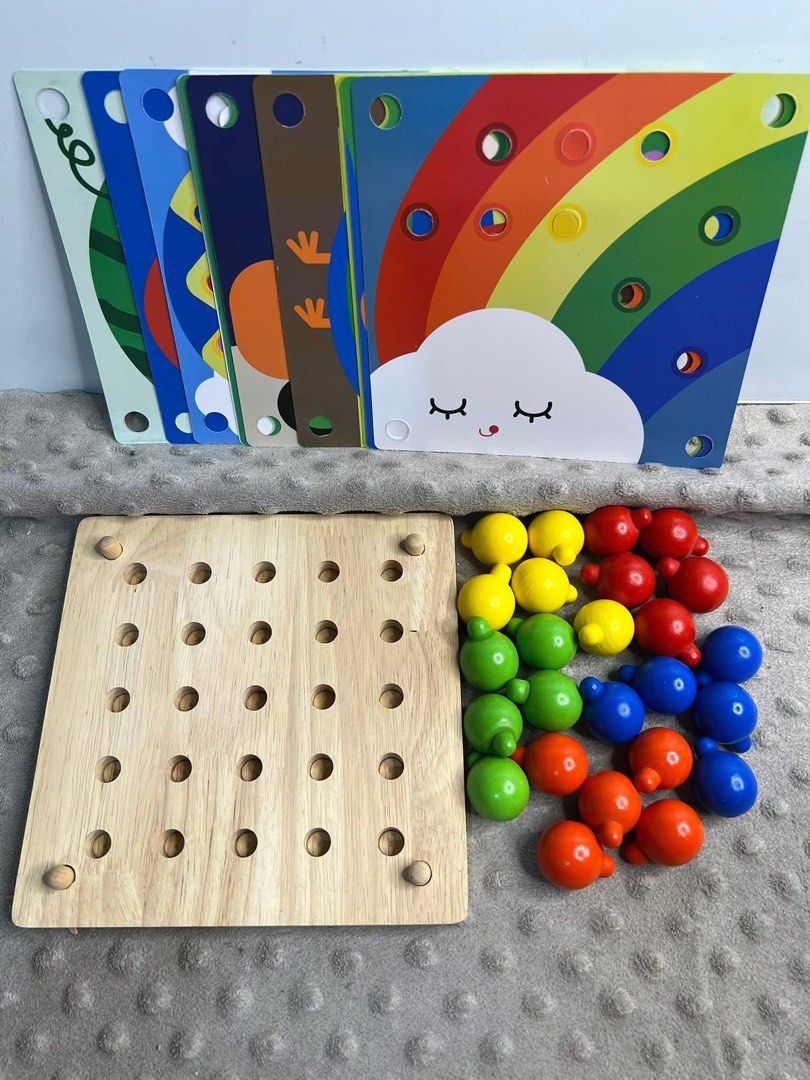 Large Wooden Mushroom Peg Puzzle (Category: Board Games & Puzzles) located in Valenzuela. Submitted by zoecalixshoppe (Listing ID 1370636772, Image 1). Description: Large Wooden Mushroom Peg Puzzle New, complete with box .