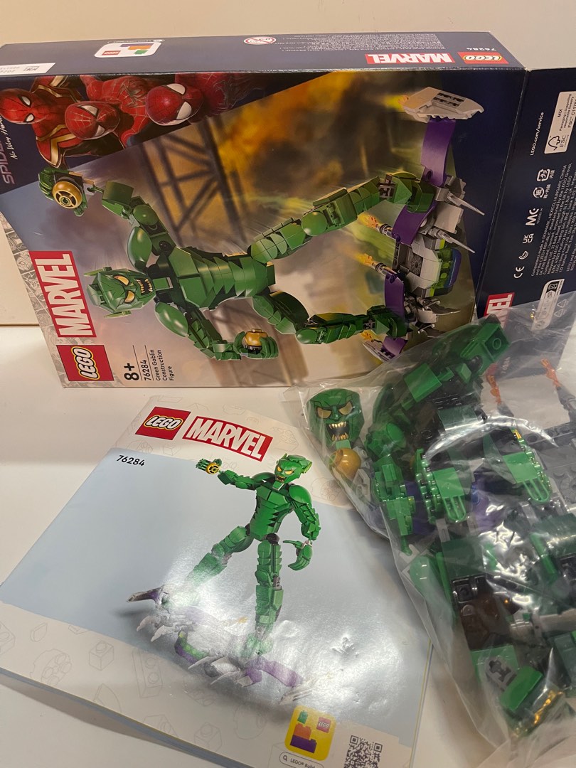 Lego Marvel 76284 Green Goblin Construction Figure [2024], Hobbies ...