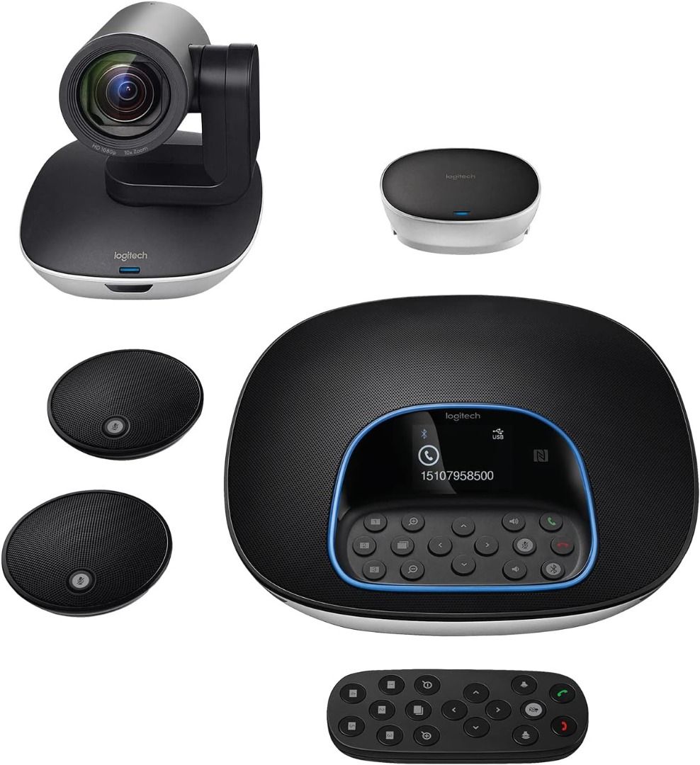 LOGITECH GROUP CONFERENCE MICROPHONE (Category: Microphones) located in Quezon City. Submitted by imax12345 (Listing ID 1370661189, Image 1). Description: 🚨 LEVEL UP YOUR MEETINGS! 🚨 Introducing the LOGITECH GROUP Conference System – your all-in-one solution for crystal-clear calls and razor-sharp video! 💼✨ 🎥 Full-HD Camera with a wide 90° field of view — everyone’s in the frame! 🔊 Premium Duplex Speakerphone — hear and be heard, loud and cl