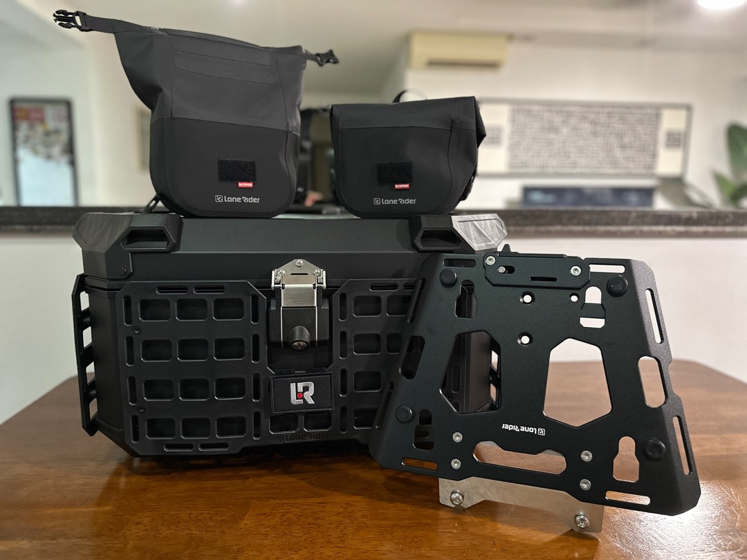 Lonerider | Lone Rider Motocase 57L Top box [comes with 2x Lonerider ...
