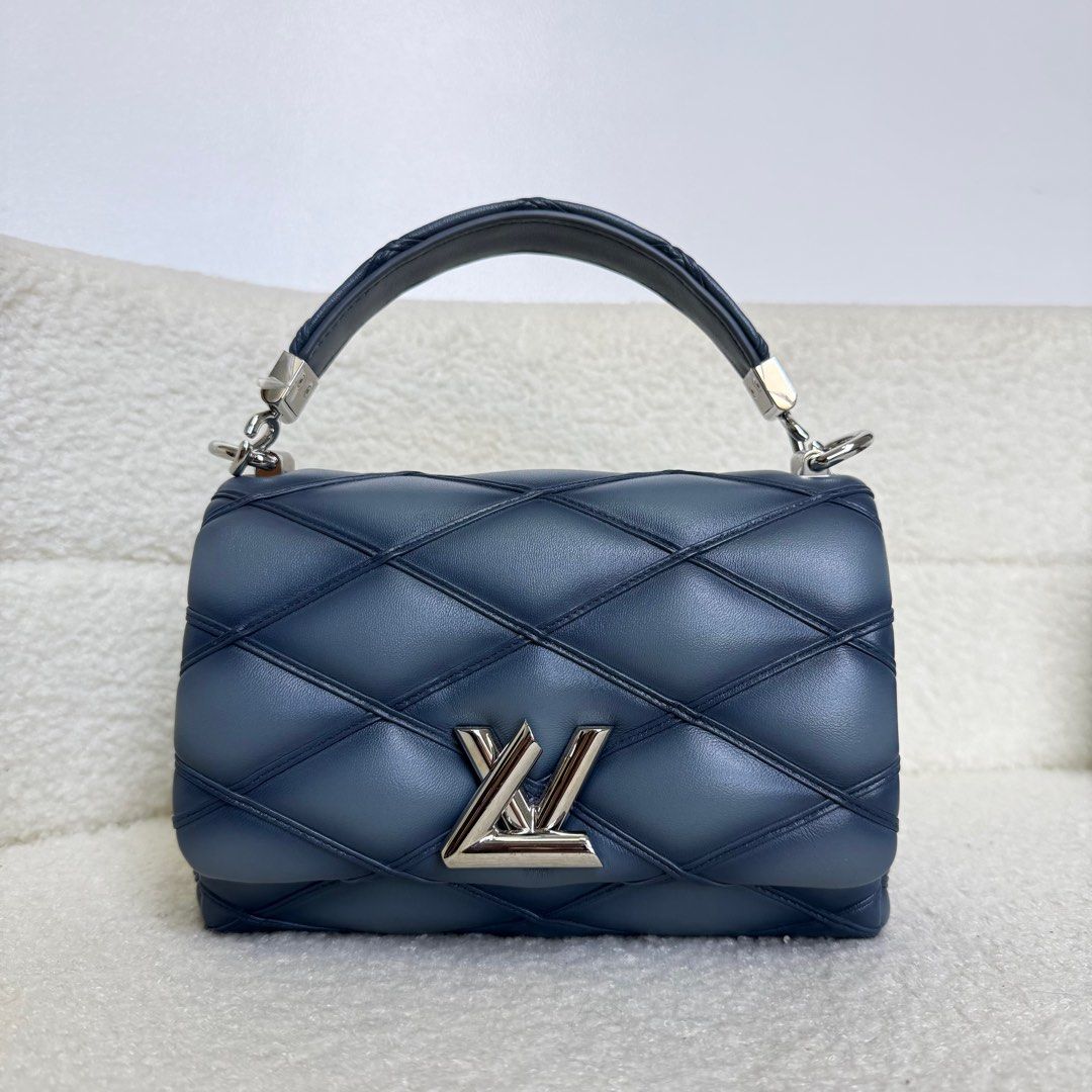 Louis Vuitton Go-14 PM Malletage Blue (Category: Luxury Bags & Wallets) located in Manila. Submitted by cjv.luxury (Listing ID 1370661391, Image 2). Description: CJV-30578 Inclusions: Dustbag, Mirror & Box ✅ All items are available for 3 months layaway ✅ For cash buyers, items are negotiable. Just shoot your offer ✅ Trades are welcome, you can bring other luxury bags/items that you wish to sell and we can convert it to store credit. 💯 We are an 