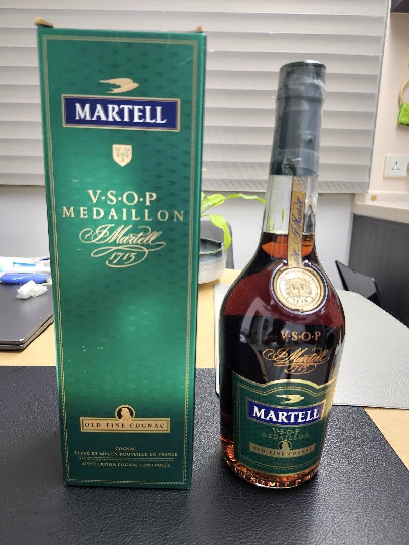 未開封】 古酒 MARTELL MEDAILLON VSOP COGNAC マーテル