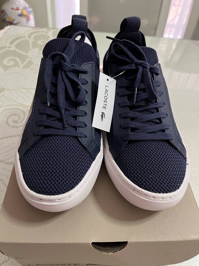 NIB Lacoste Men's Sneakers Size 8 (Category: Sneakers) located in Quezon City. Submitted by auibee (Listing ID 1370650299, Image 1). Description: Lacoste Men's Sneakers Size 8 for sale, bought from abroad; RFS: wrong size.
