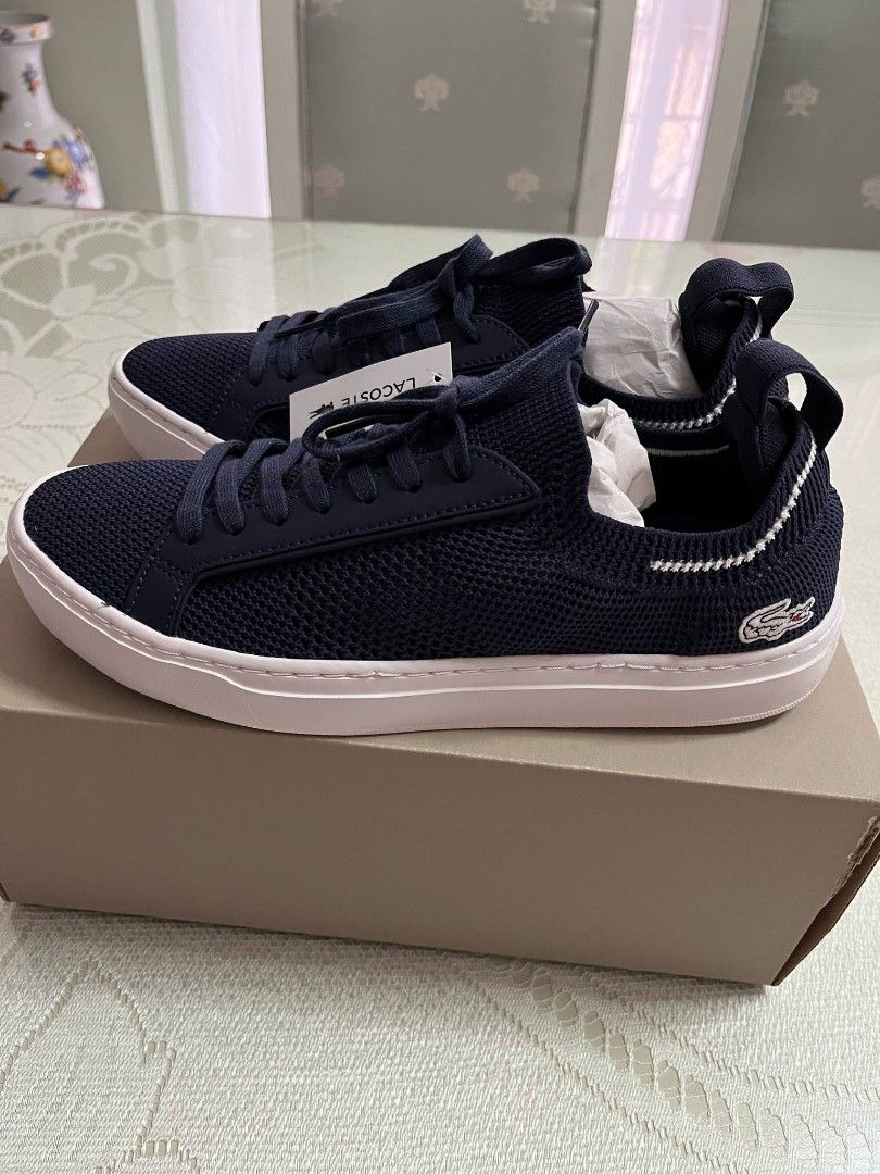 NIB Lacoste Men's Sneakers Size 8 (Category: Sneakers) located in Quezon City. Submitted by auibee (Listing ID 1370650299, Image 2). Description: Lacoste Men's Sneakers Size 8 for sale, bought from abroad; RFS: wrong size.