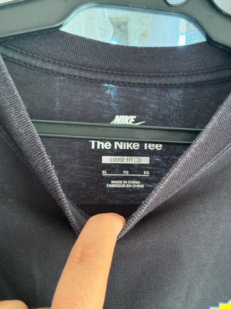 Nike Black Nike Tee T shirt (Category: Tshirts & Polo Shirts ) located in Quezon City. Submitted by lscgt (Listing ID 1370780599, Image 3). Description: Declutterring Size XL.