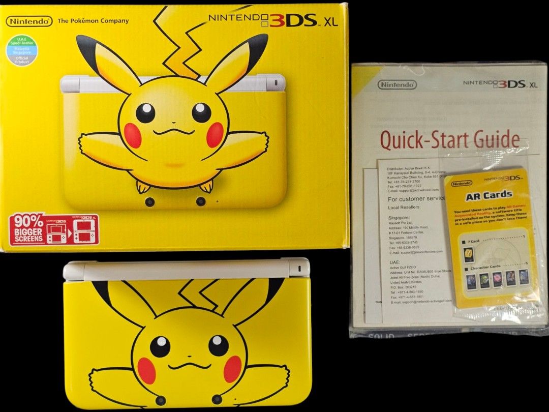 Nintendo 3DS XL Pikachu Yellow Edition (Category: Nintendo) located in Paranaque City. Submitted by john020497 (Listing ID 1370733479, Image 1). Description: Condition: - Tested and working. - Complete with box, manuals and charger. - Smooth unit, with few signs of usage. Still presentable. - No issue. Just message me if you have any questions or you need more details. Warranty: 1 day of testing Contact number: To be given upon dibs Location: Bac