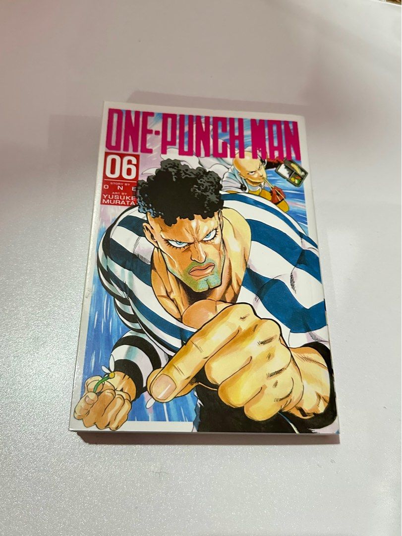 ONE PUNCH MAN Vol 6 MANGA (Category: Comics & Manga) located in Quezon City. Submitted by m.heart (Listing ID 1370745328, Image 1). Description: 📚 One Punch Man English Manga - Volume 6 (Viz Manga Official Publisher) 💸‼️SALE Price: ₱250 (NEGOTIABLE) 💸 OG price: ₱480 📌 Condition: like NEW, bought then kept on shelf, no visible damage. RFS: decluttering, need of funds MOP: GCASH payment only MOD: Grab / Lalamove 🛵 Shipping fee shouldered by th