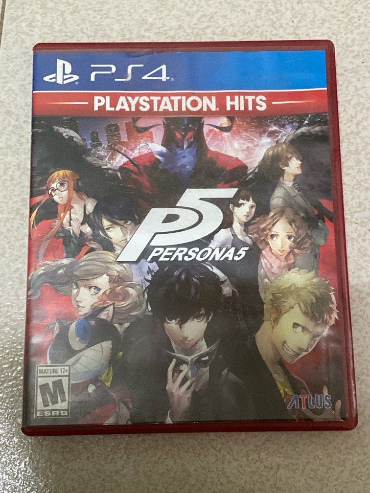 Persona 5 — PS4 (Category: PlayStation) located in Bacolod City. Submitted by eunxiaa (Listing ID 1370634878, Image 1). Description: Base game Persona 5 on the PS4 Shipping fee should be shouldered by the buyer ^^.