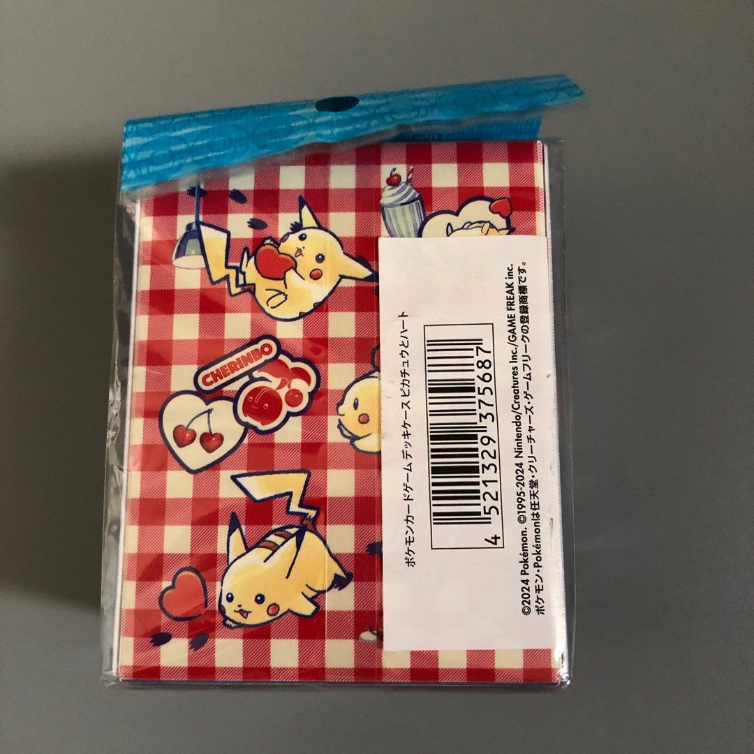 Pokemon pikachu heart card/ deck case organizer (Category: Trading Cards Accessories) located in Davao. Submitted by jmcare (Listing ID 1370728906, Image 3). Description: .
