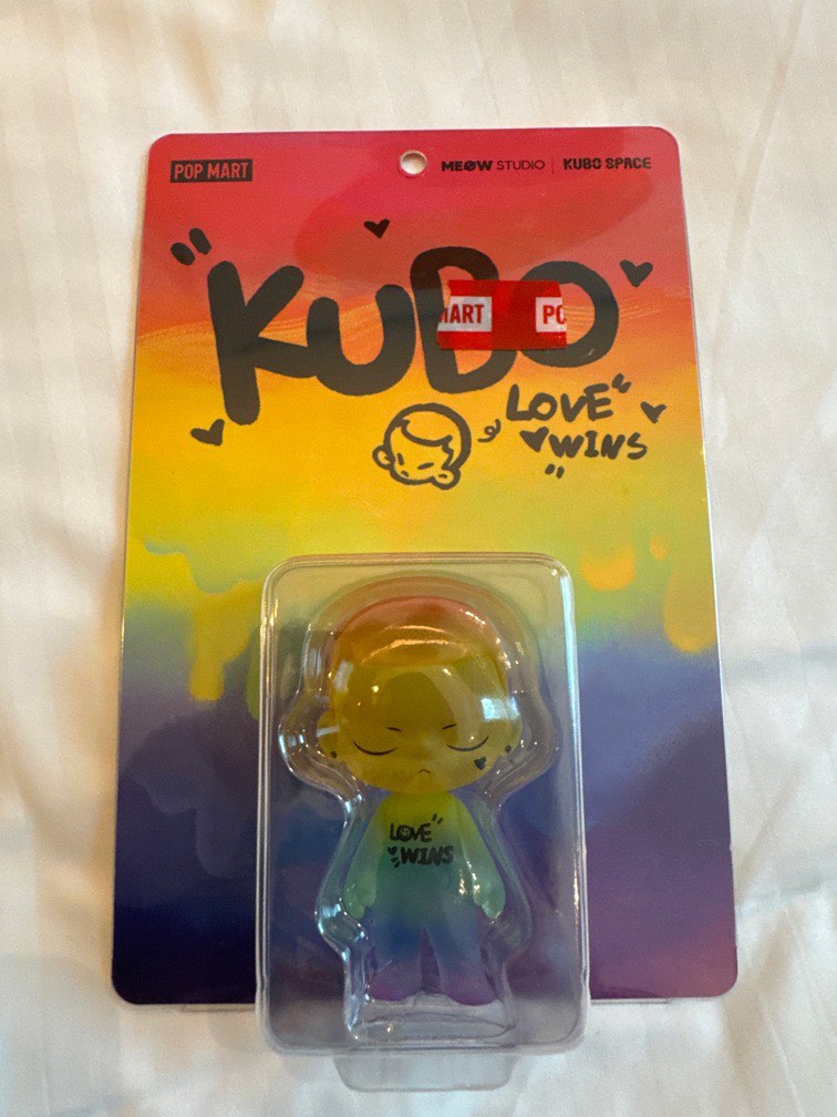 POP MART KUBO LOVE WINS Figura Da Collezione In PVC – Personaggio Casual, Altezza 8,6-10,3 Cm, Regalo Originale
