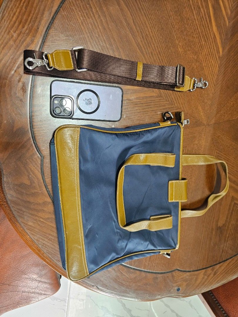Prada messenger bag (Category: Luxury Bags & Wallets) located in Tagbilaran City. Submitted by lugarpogi (Listing ID 1370695790, Image 3). Description: like new Prada.
