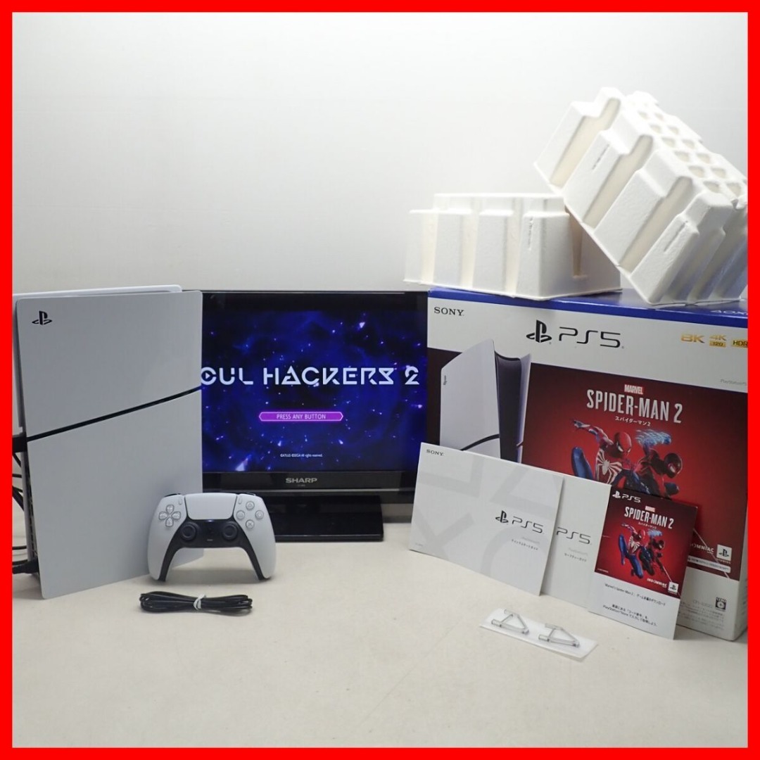PS5 PlayStation 5 main unit CFI-2000A01/CFIJ-10020 1TB disk drive model ...