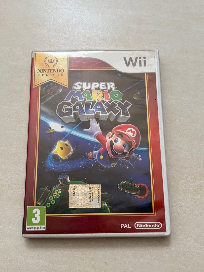DAMAGED!!! SUPER MARIO GALAXY WII (Category: Nintendo) located in Manila. Submitted by blissful_bargain_bazaar (Listing ID 1370738346, Image 1). Description: Title: SUPER MARIO GALAXY WII Genre: Fantasy, Platformer October 16, 2025 Update: Disc is no longer operational and cannot be read by Wii. Disc is NON-WORKING. And as such is heavily damaged and heavily discounted. Embark on a cosmic adventure with Mario in one of the most acclaimed platform