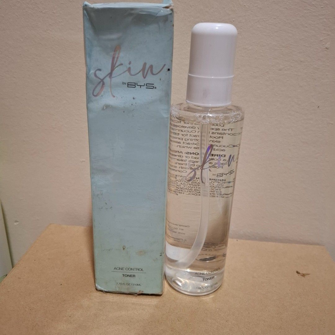 Skin BYS Acne Control Toner (Category: Face Care) located in Quezon City. Submitted by ang.leighanne (Listing ID 1370672308, Image 2). Description: mall pullout damaged box na.