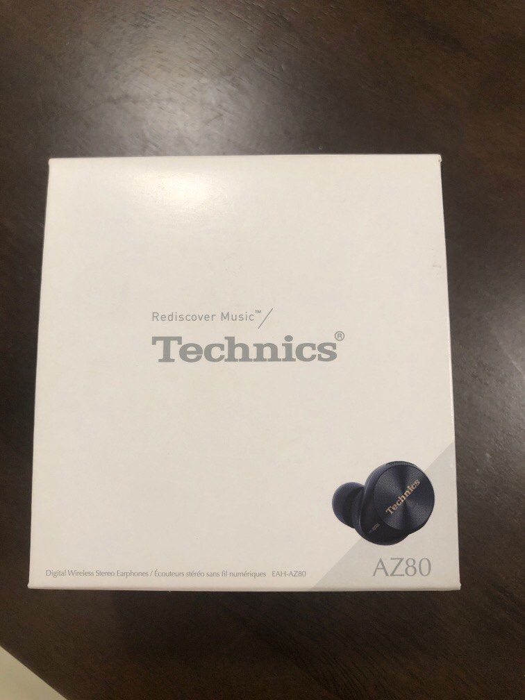 Technics AZ80 (Category: Earphones) located in Kuala Lumpur. Submitted by bearsquarearmoire (Listing ID 1370696147, Image 1). Description: Brand new in box with 1 year warranty.