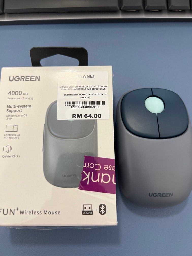 UGREEN fun+ mouse wireless, Computers & Tech, Parts & Accessories ...